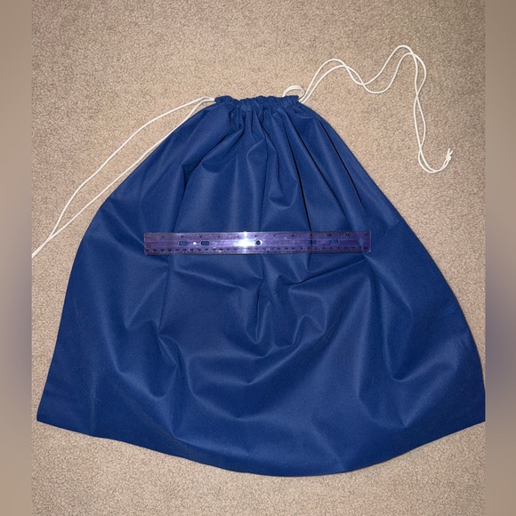 Dooney & Bourke Royal Blue DrawString Storage Bag - Picture 5 of 5